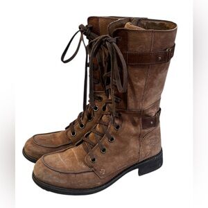 The North Face Bridgeton Suede Winter Boots Women’s 8 Dachshund Brown Primaloft